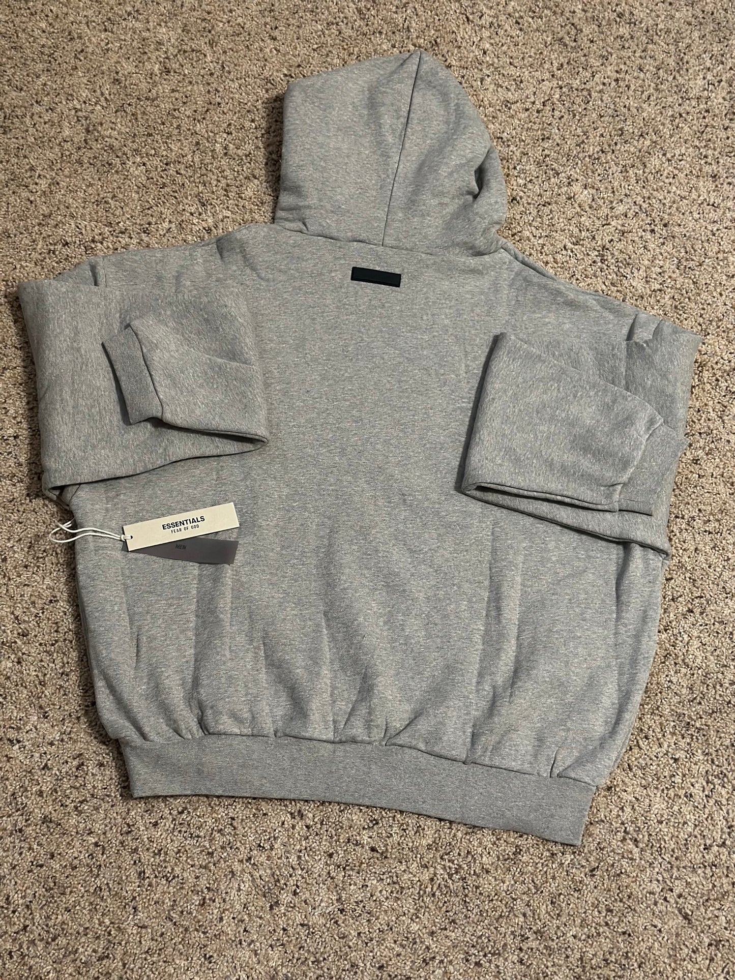 Dark Heather Essentials Fear of God Hoodie