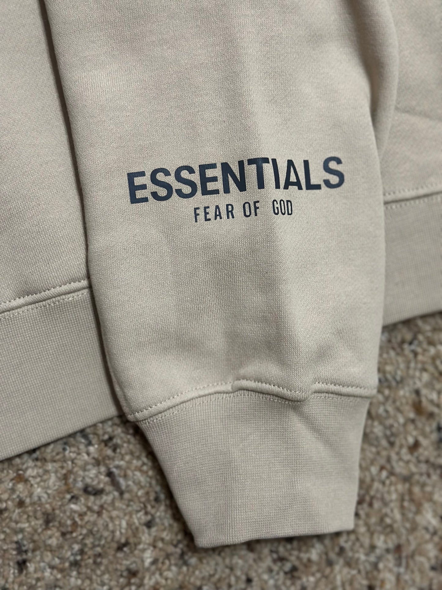 Tan Essentials Fear of God Hoodie