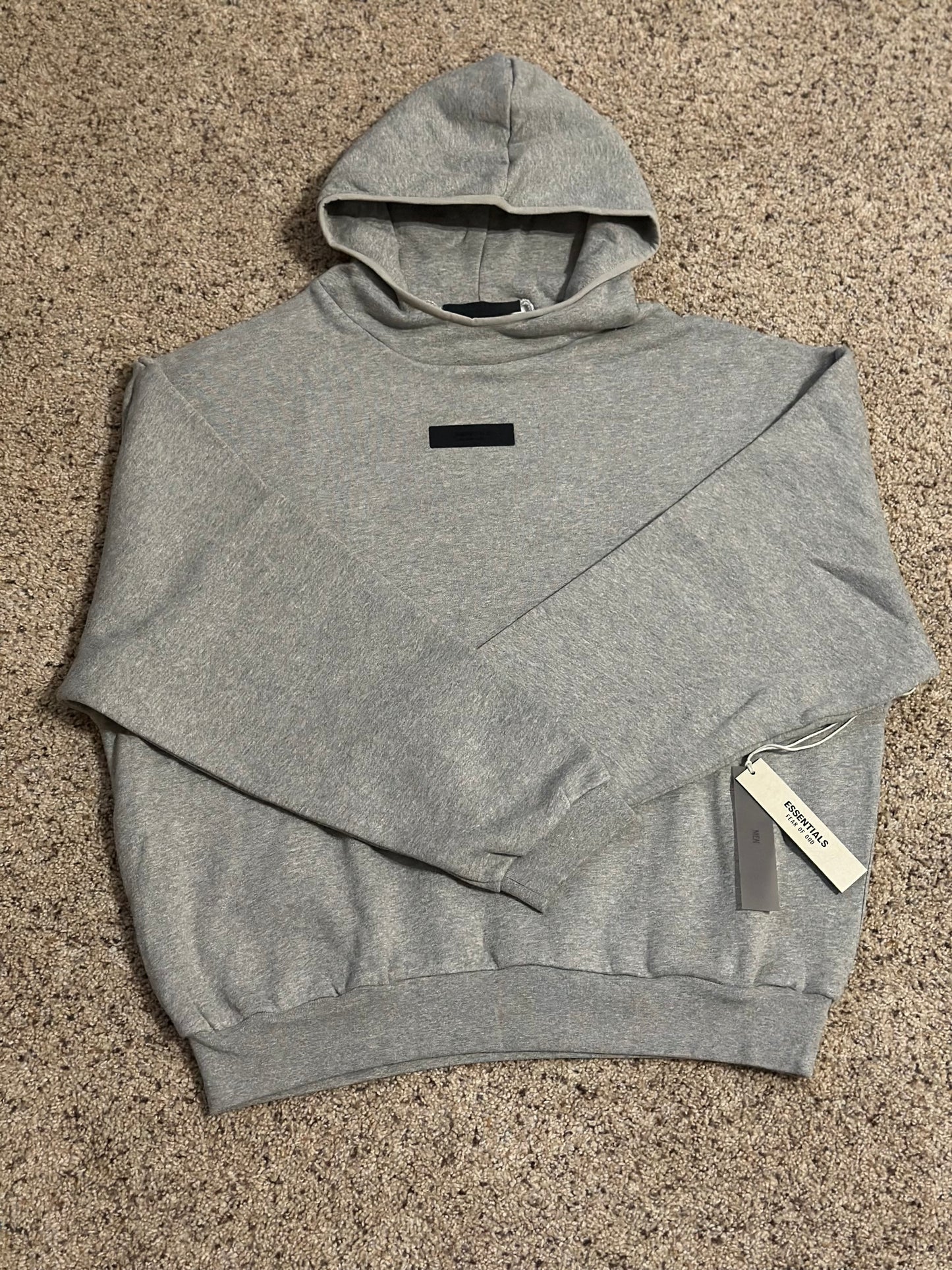 Dark Heather Essentials Fear of God Hoodie