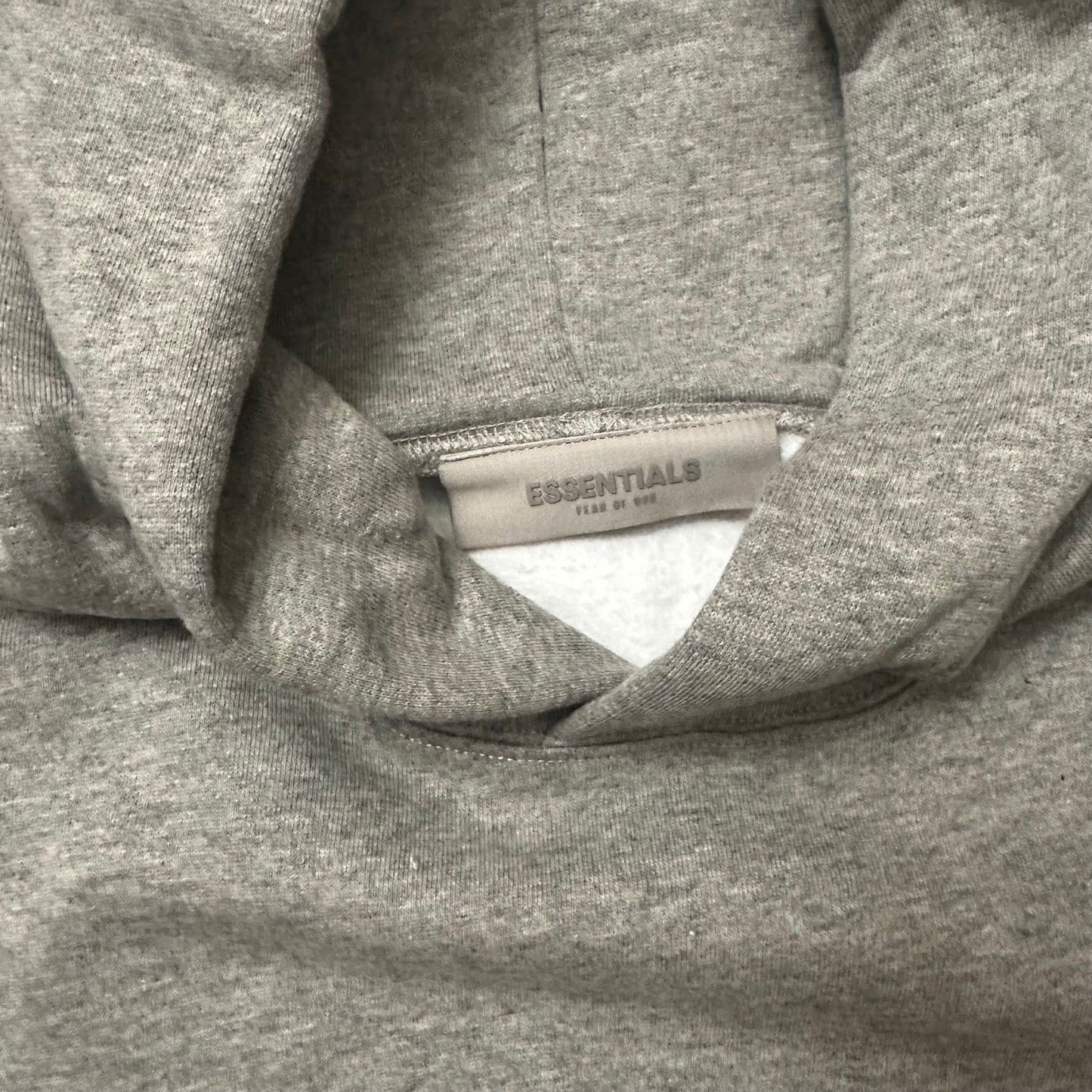 Dark Oatmeal Essentials Fear of God Hoodie