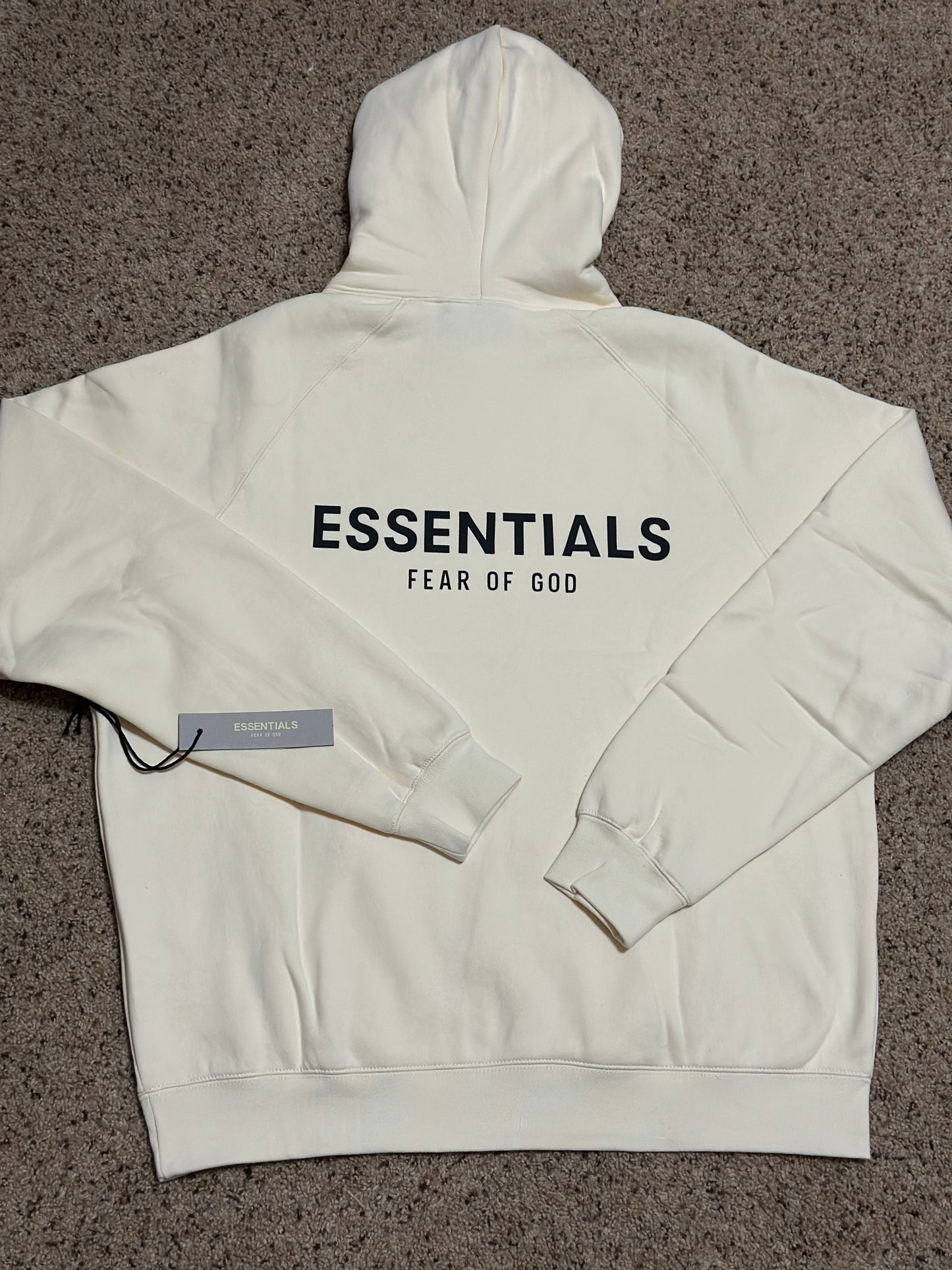 Cream Essentials Fear Of God Hoodie