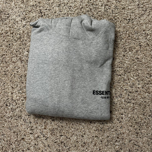 Dark Oatmeal Essentials Fear of God Hoodie