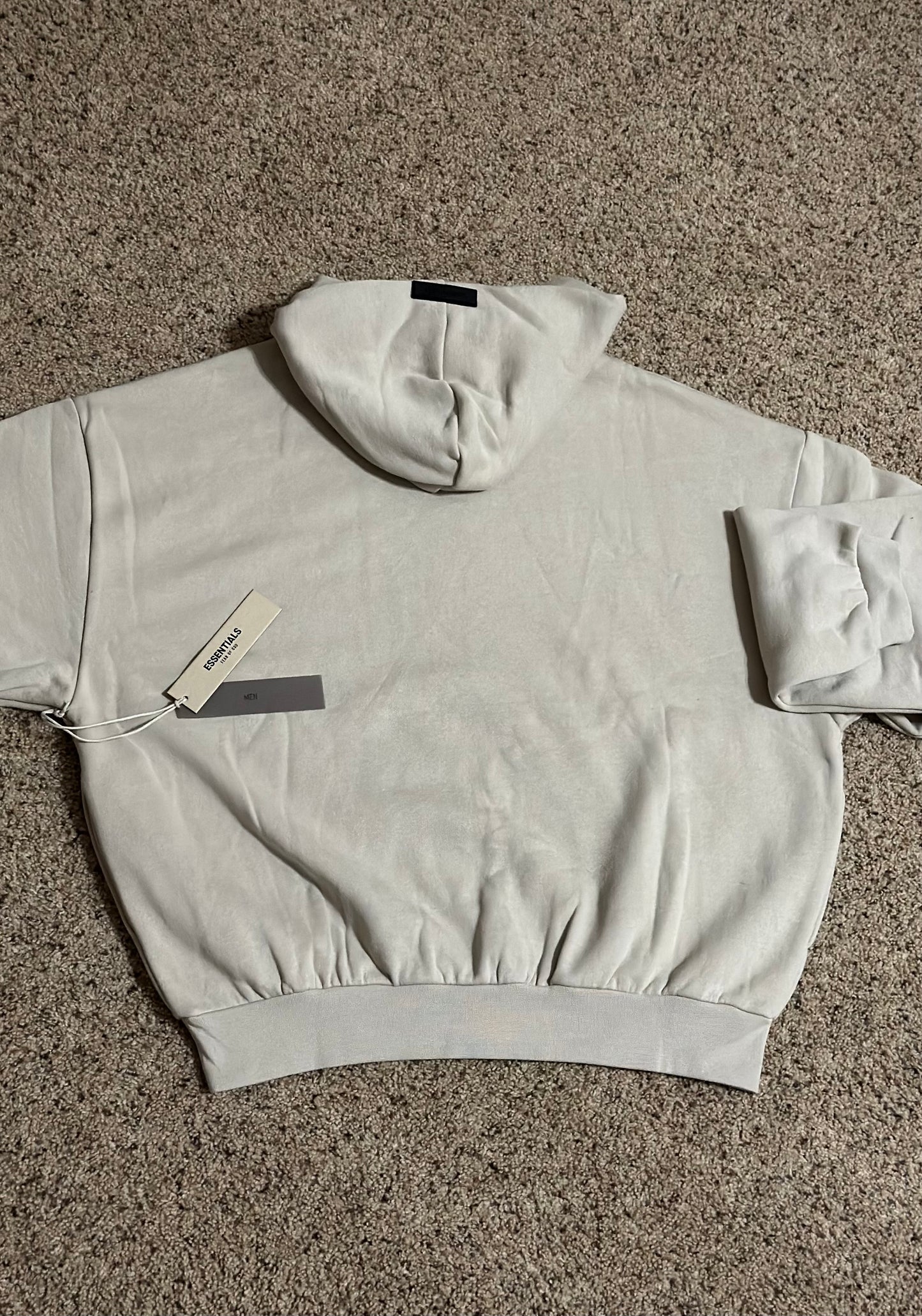 Silver Clou Essentials Fear of God Hoodie
