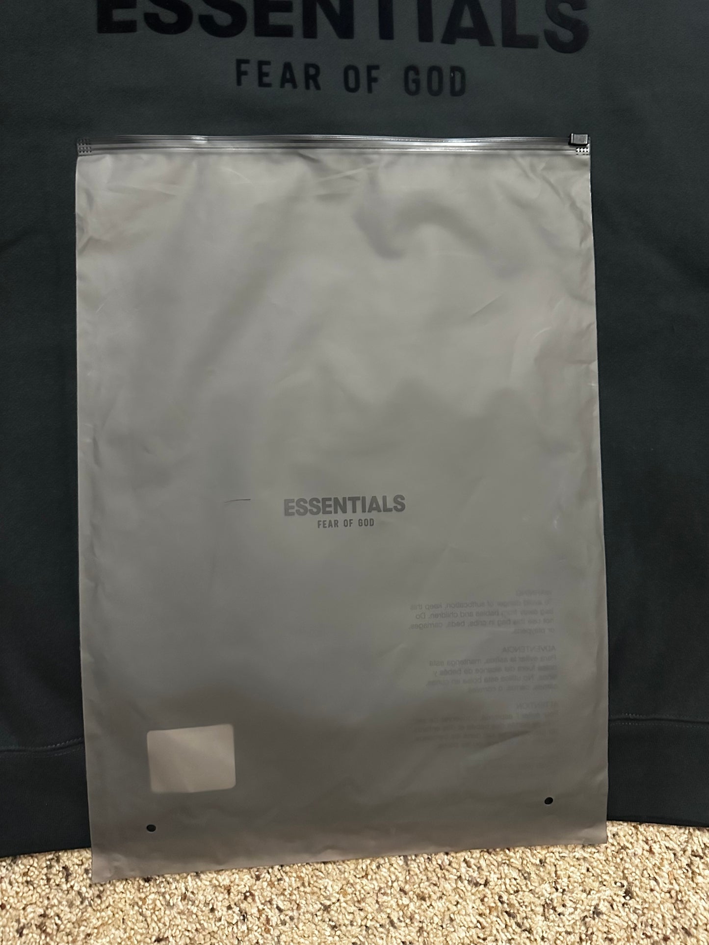 Limo Stretch Essentials Fear Of God Hoodie