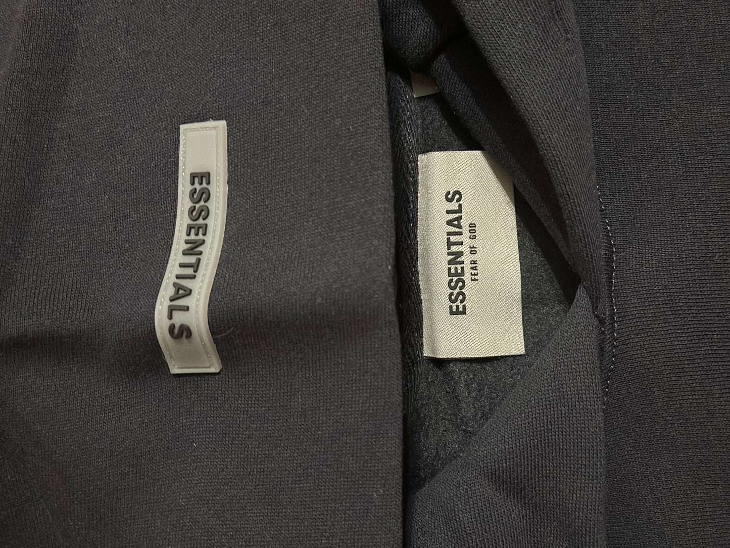 Navy Blue Essentials Fear of God Hoodie