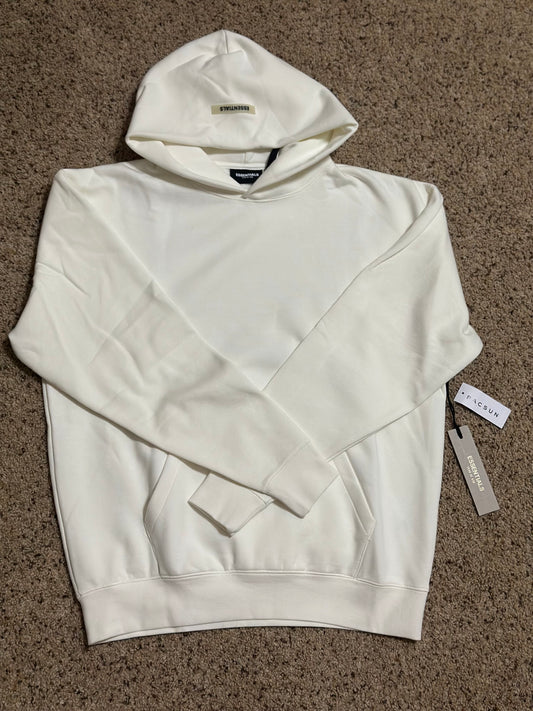 White Essentials Fear of God Hoodie